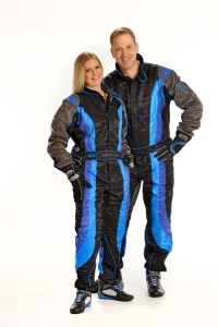 SUIT LEVEL2 SR2 BLACK-BLUE   130